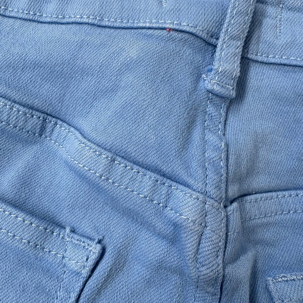 Judy Blue Women Jeans 18W Blue Garment Dyed Raw Hem Wide Leg Crop JB88843 C - Picture 7 of 16